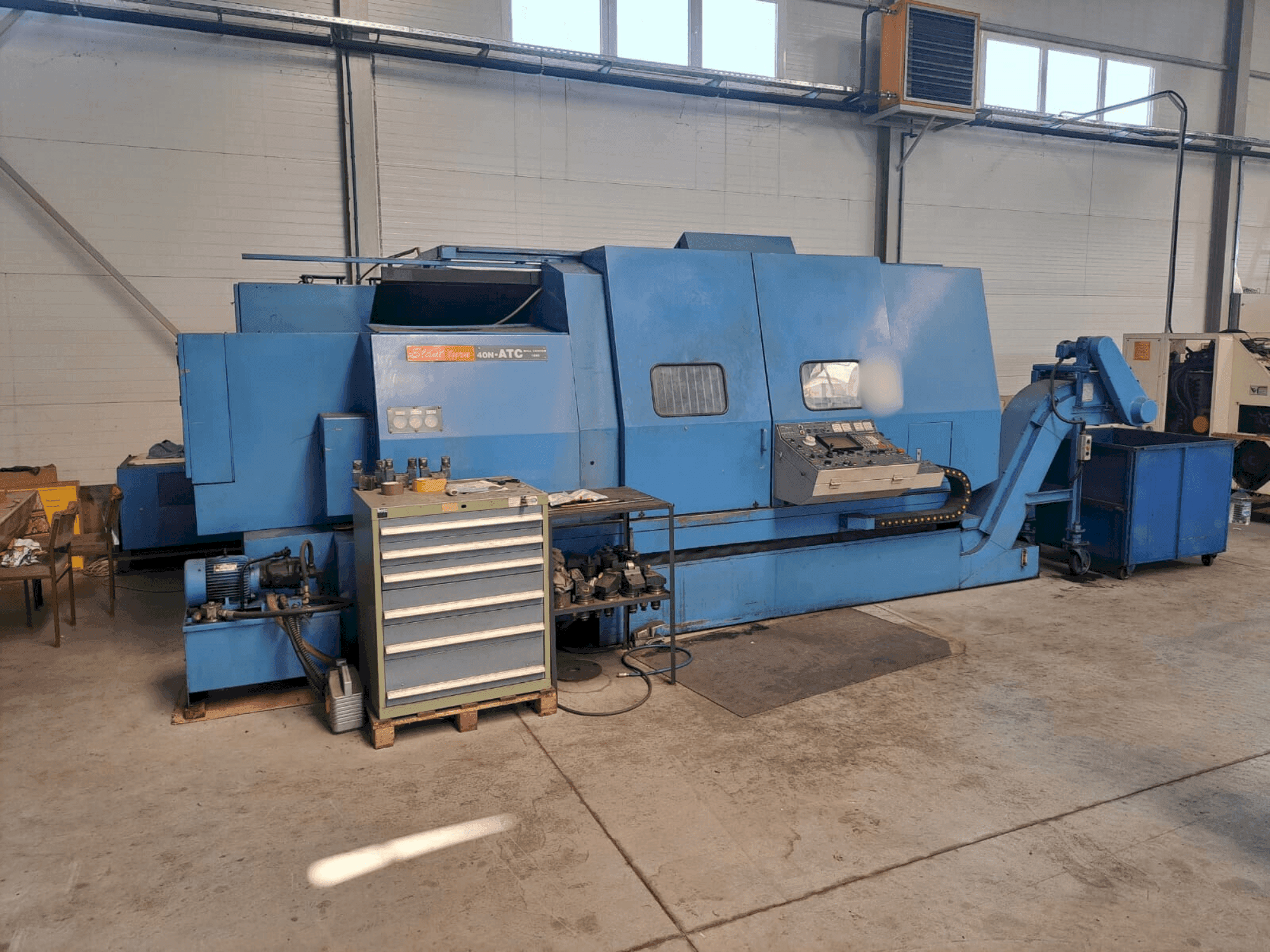 Mazak SLANT TURN 40N - ATC Mill center 1500 Mašinos vaizdas iš priekio