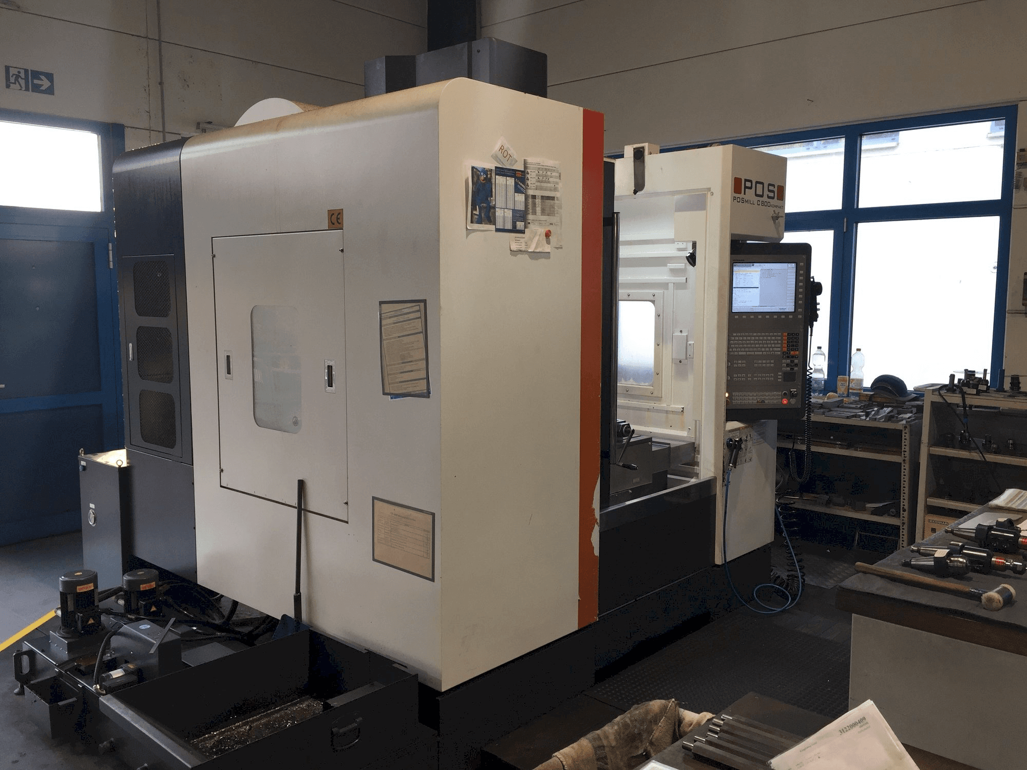 POSmill C 800 Kompakt Mašinos vaizdas iš priekio