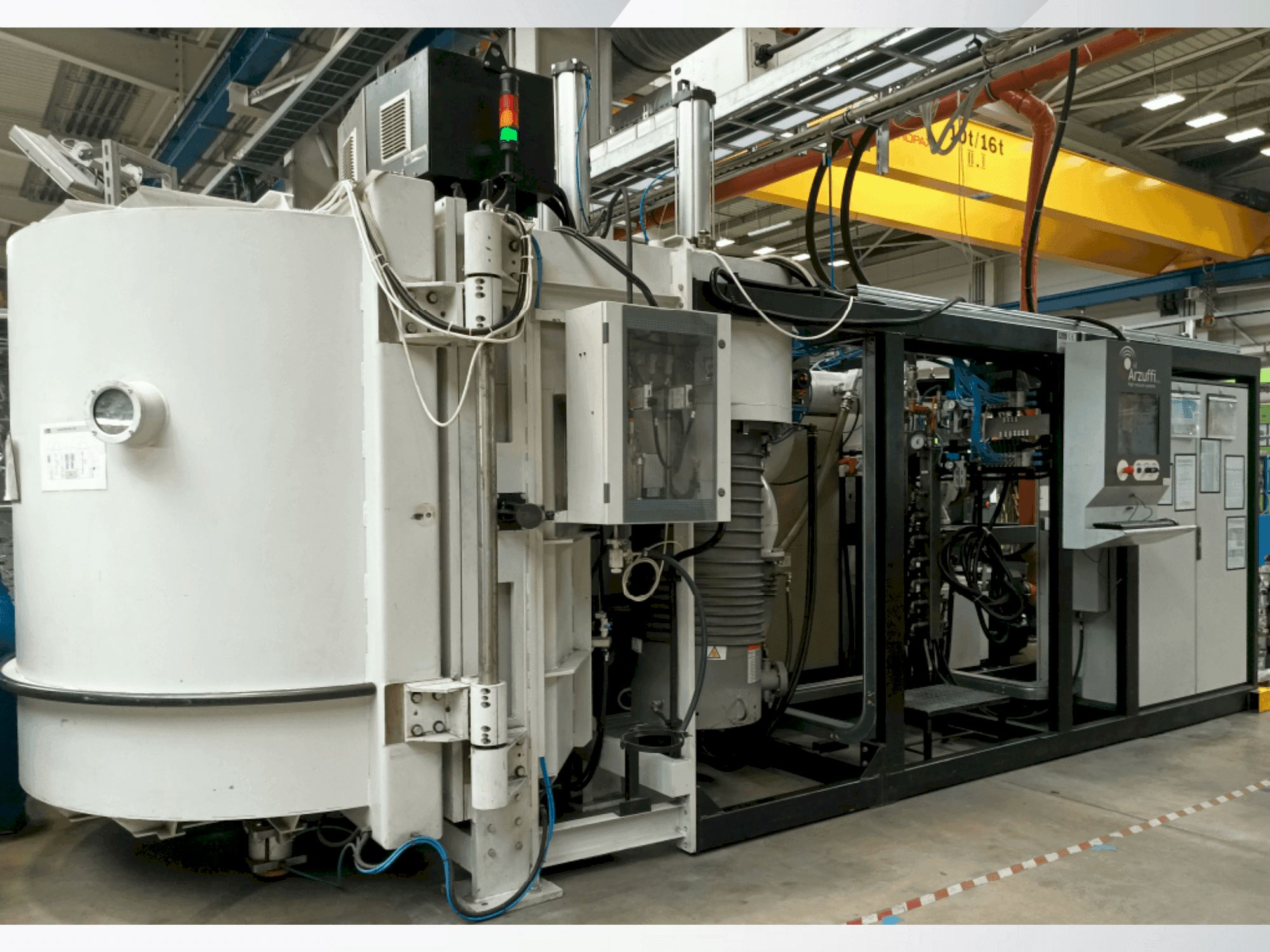 ARZUFFI AM/KW 1DA2 1900/1800 IC MF Mašinos vaizdas iš priekio