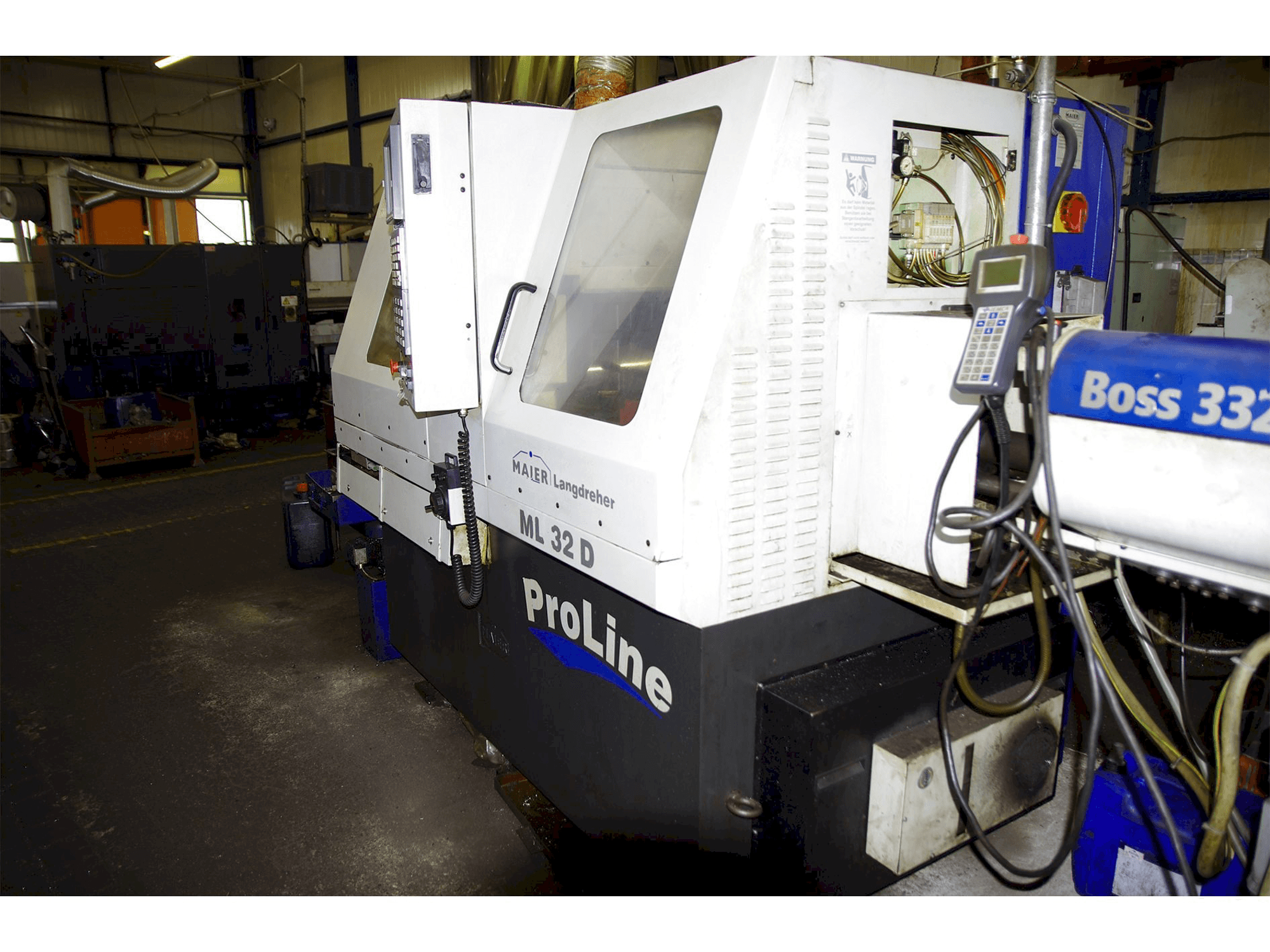 Maier ML32D Mašinos vaizdas iš priekio