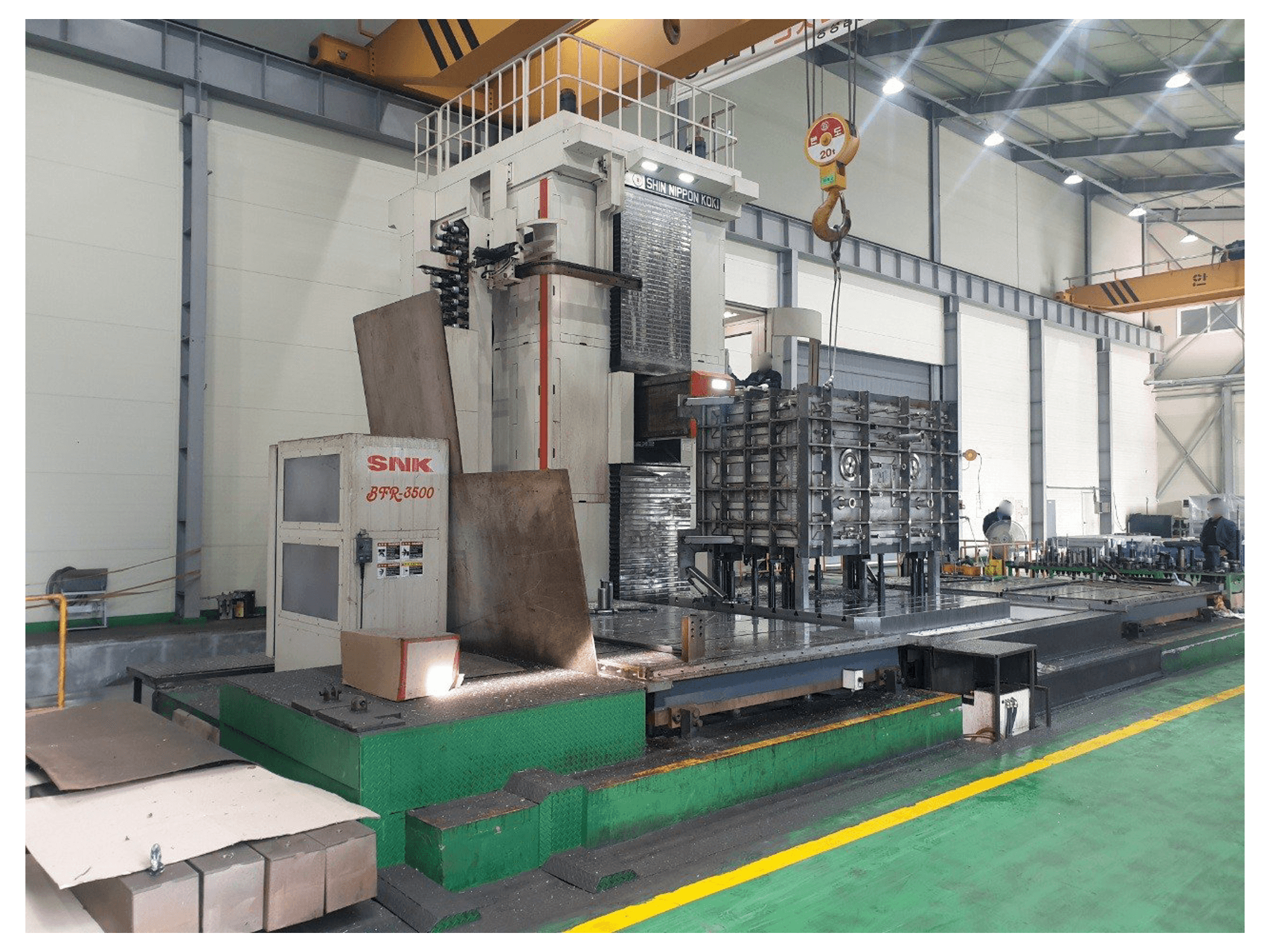 SNK BFR-3500 Mašinos vaizdas iš priekio