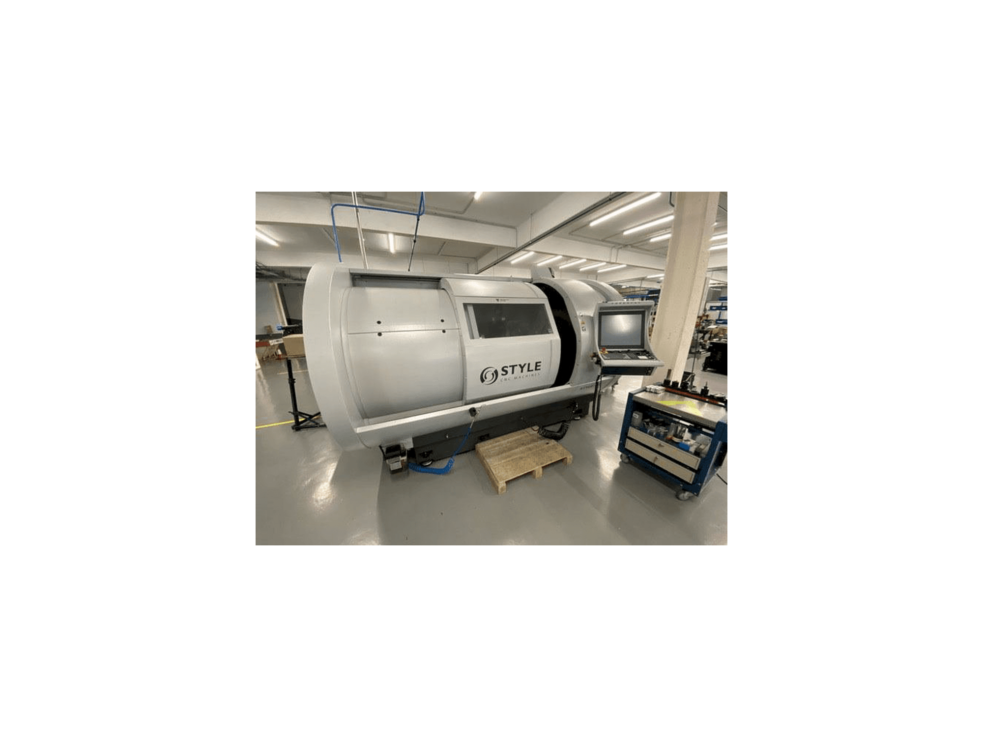 Sturtz 750 (900 dbc) Mašinos vaizdas iš priekio