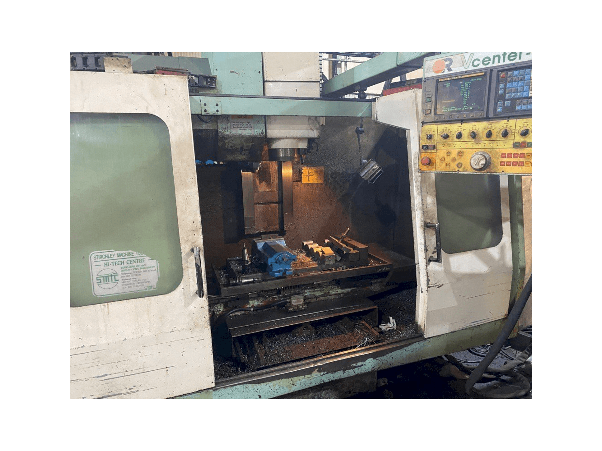 Victor V Centre-80 Mašinos vaizdas iš priekio