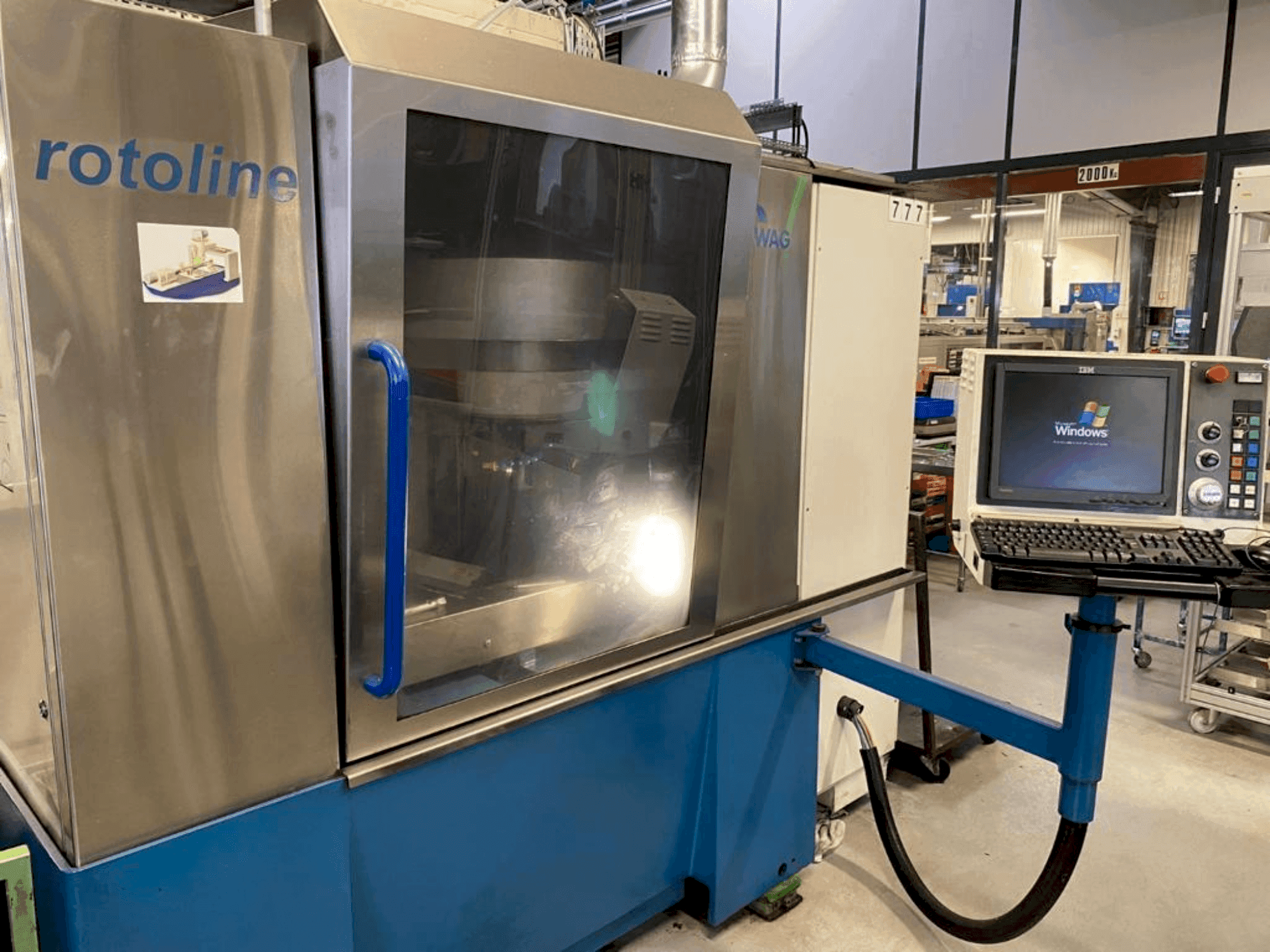 EWAG ROTOLINE 6X Mašinos vaizdas iš priekio