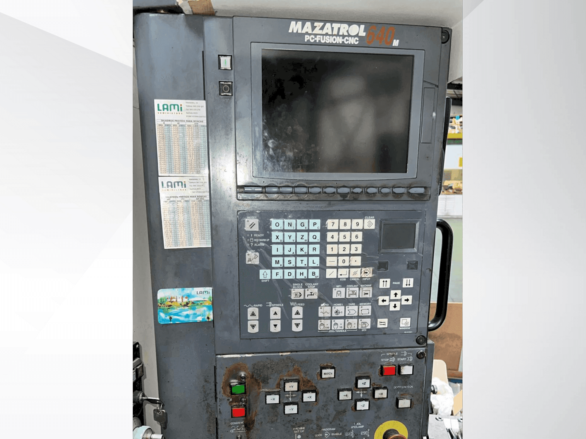 Mazak VTC-B Mašinos valdymo blokas