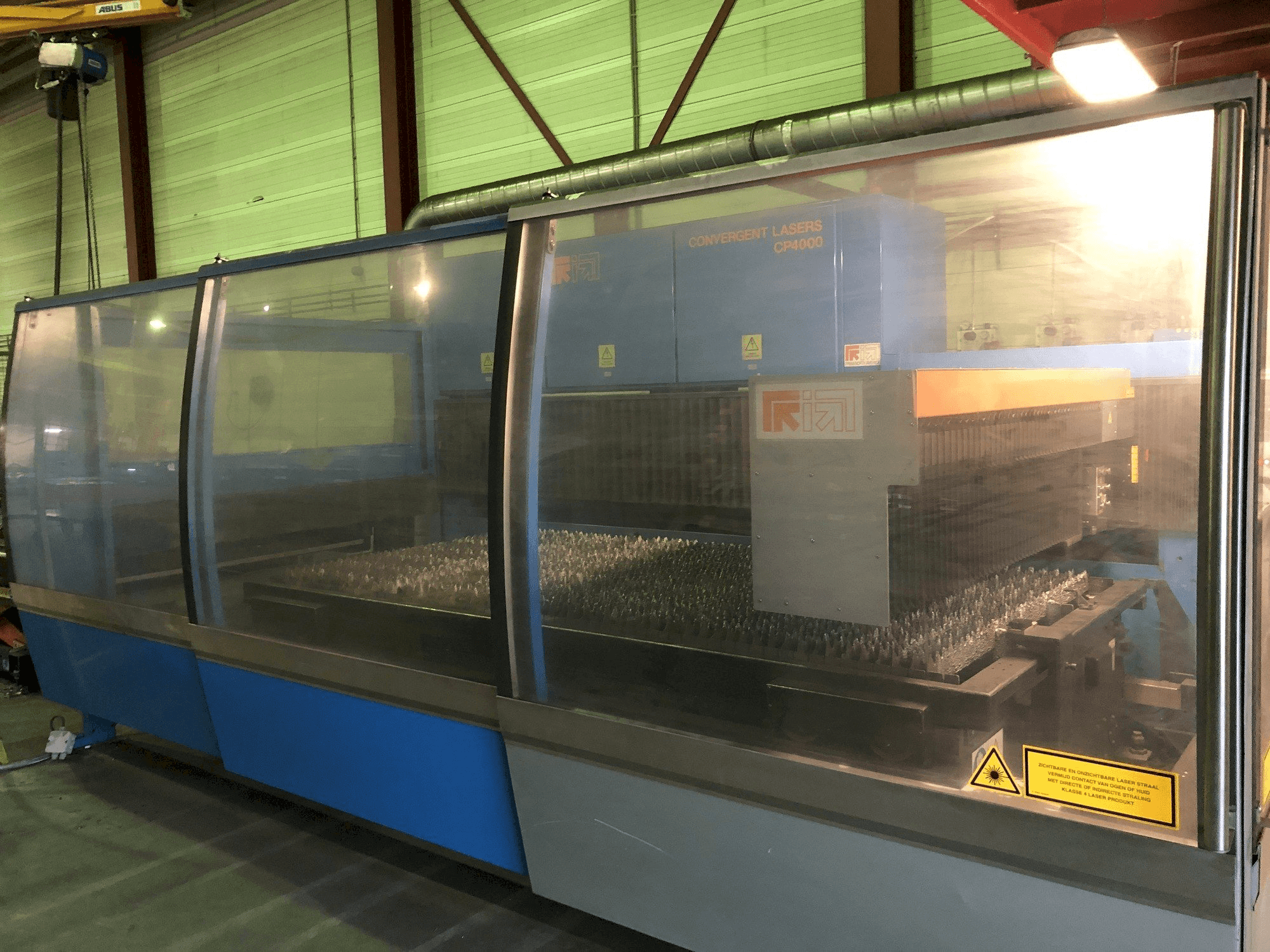 Prima Power Platino CP4000 Mašinos vaizdas iš priekio