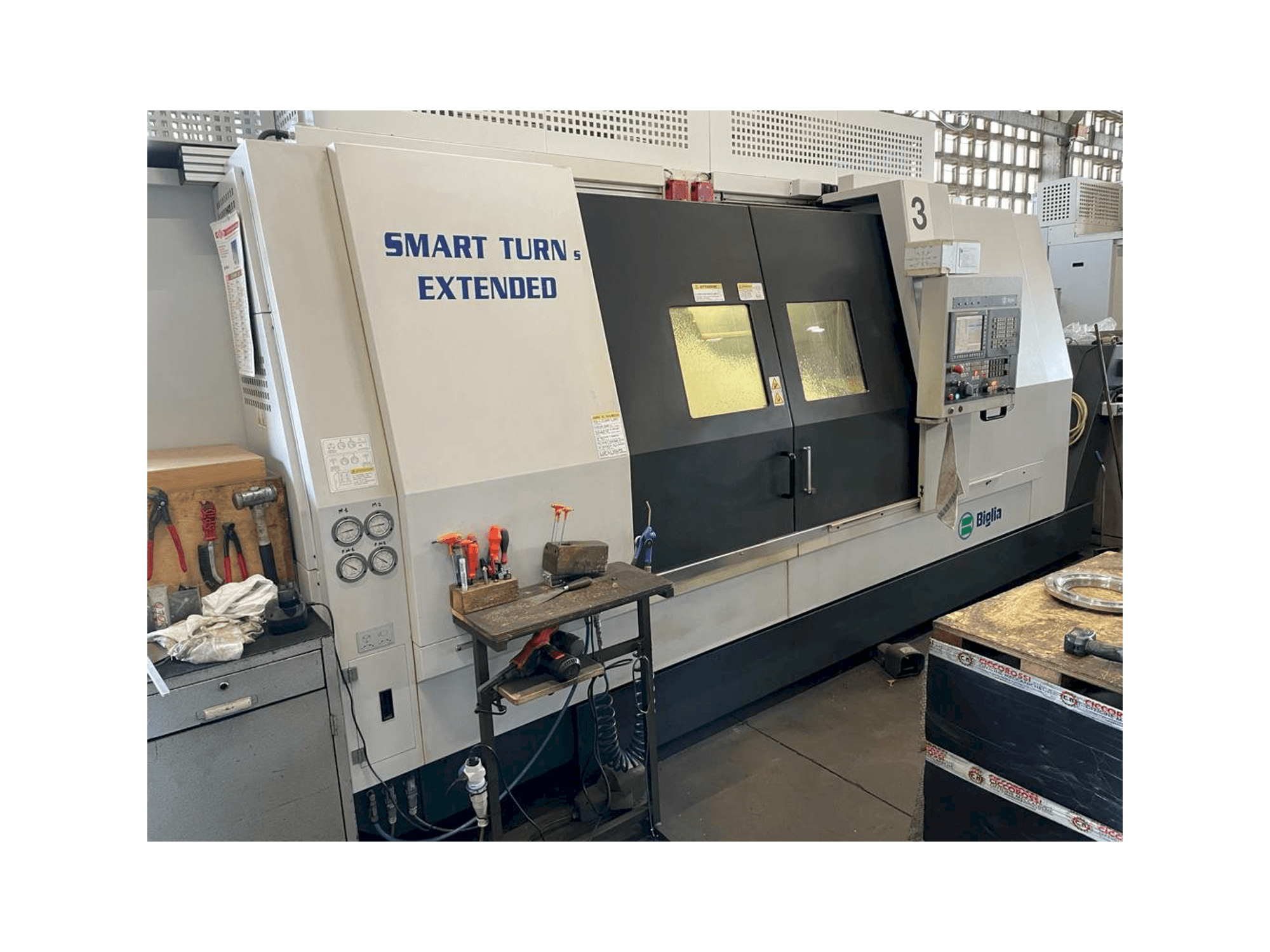 Biglia Smart Turn S Extended Mašinos vaizdas iš priekio