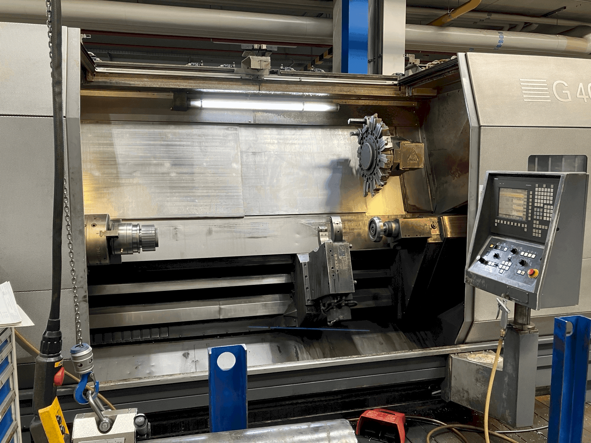 Index G 400 Ratio Line Mašinos vaizdas iš priekio
