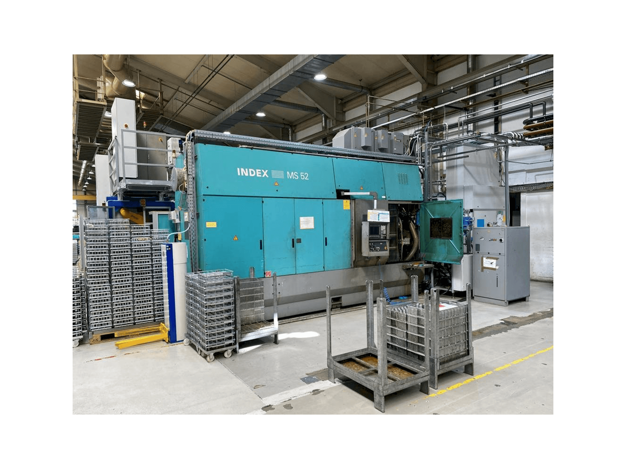 Index MS 52 G Mašinos vaizdas iš priekio