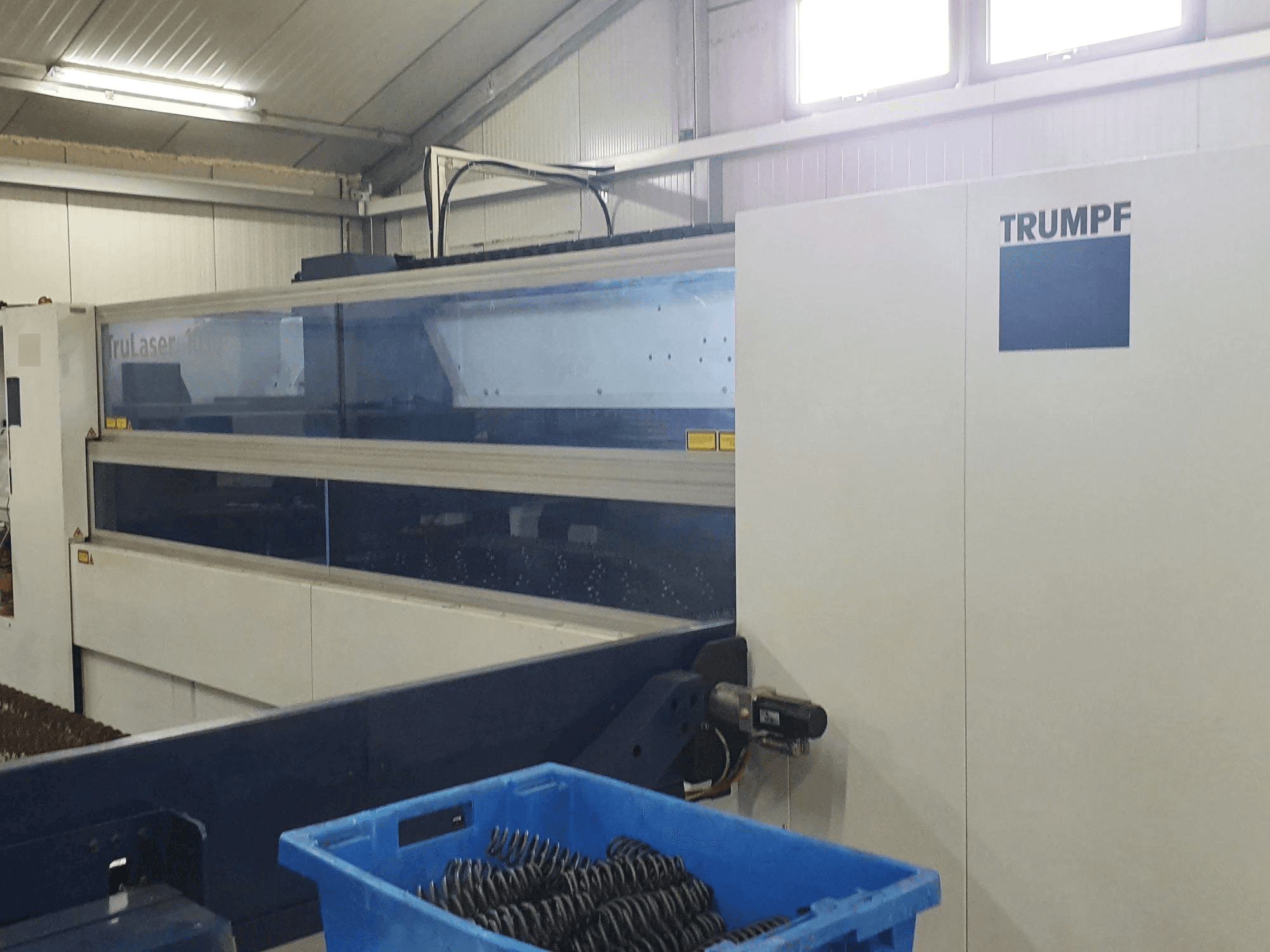 Trumpf TruLaser 1030 Mašinos vaizdas iš priekio