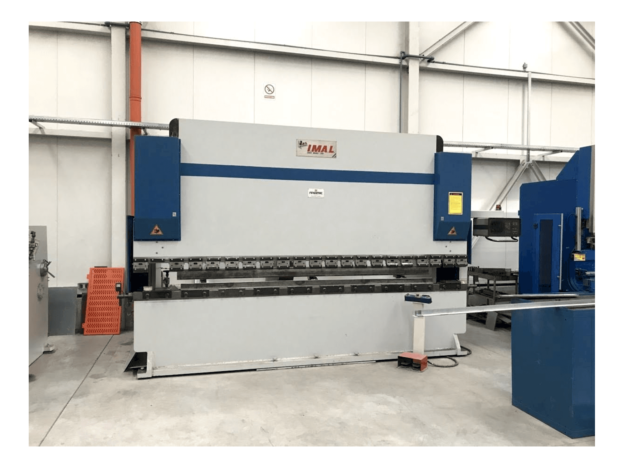 I.MA.L. E3A Mašinos vaizdas iš priekio